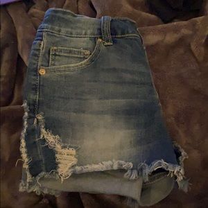 jean shorts